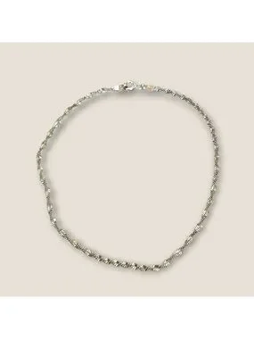 Sterling | Jewelry | Sterling Silver Twisted Chain Anklet 9inch ...